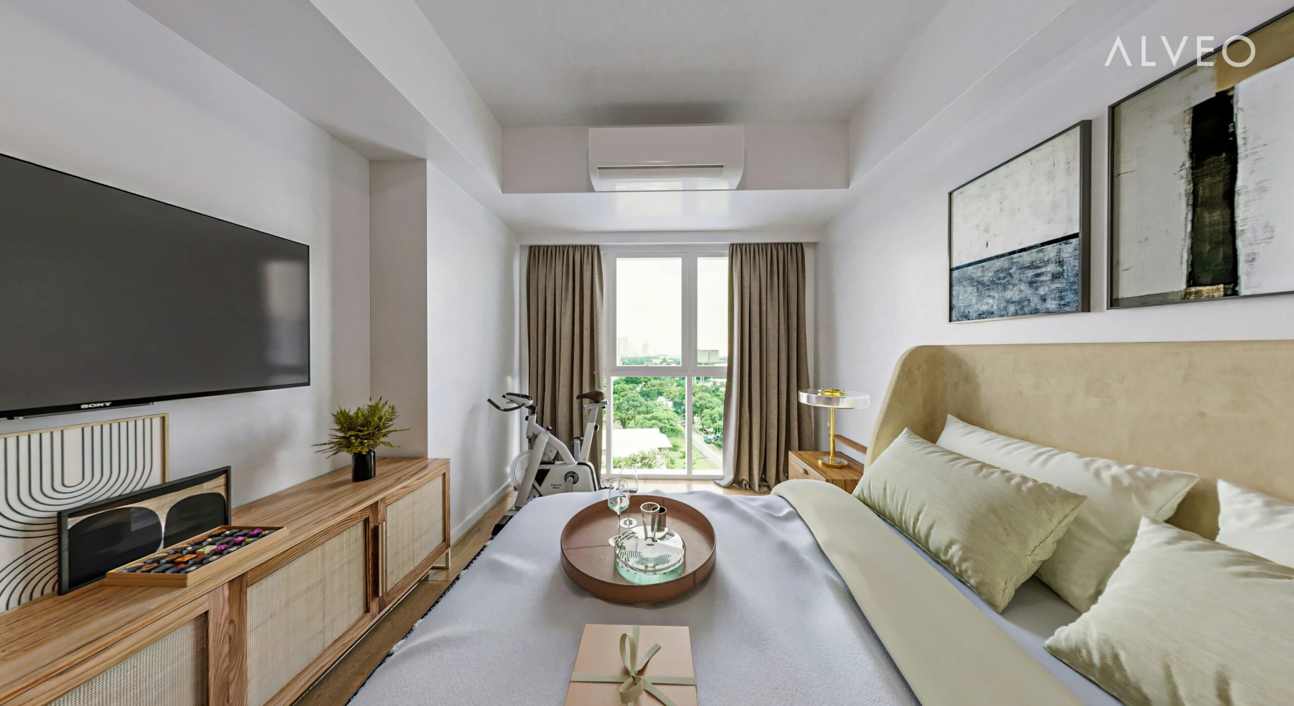 ASTELA AT CIRCUIT MAKATI - 1BR 臥室區