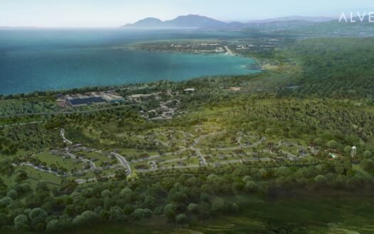 BAYVIEW HEIGHTS - Whole Development Aerial (Artist's Perspective)