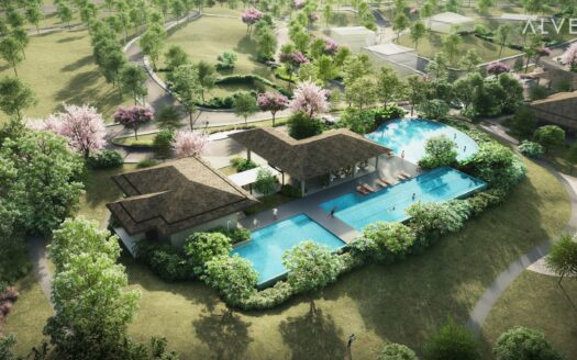 Sereneo Pool Pavillion 鳥瞰圖