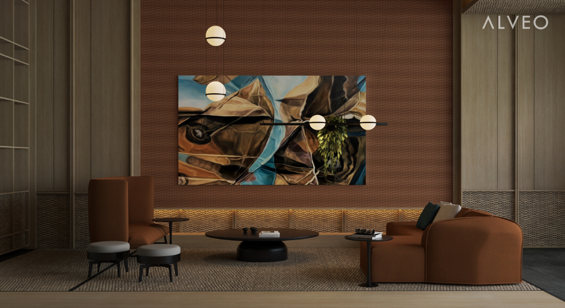 OREAN RESIDENCES - Residential Lounge (Artist's Perspective)