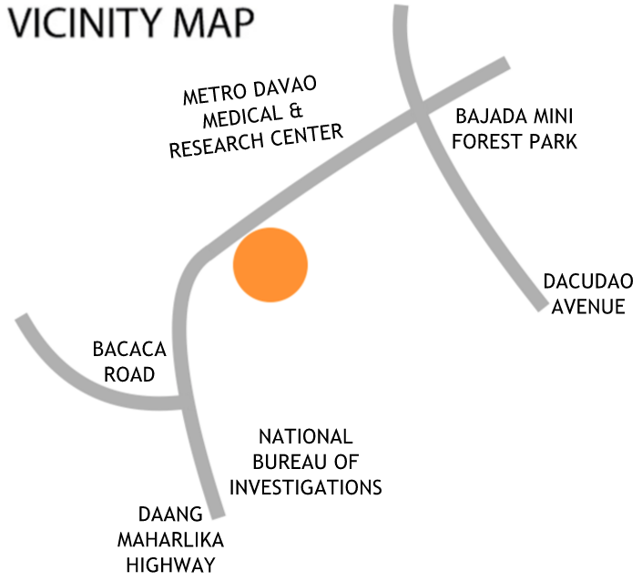 Abreeza's vicinity map